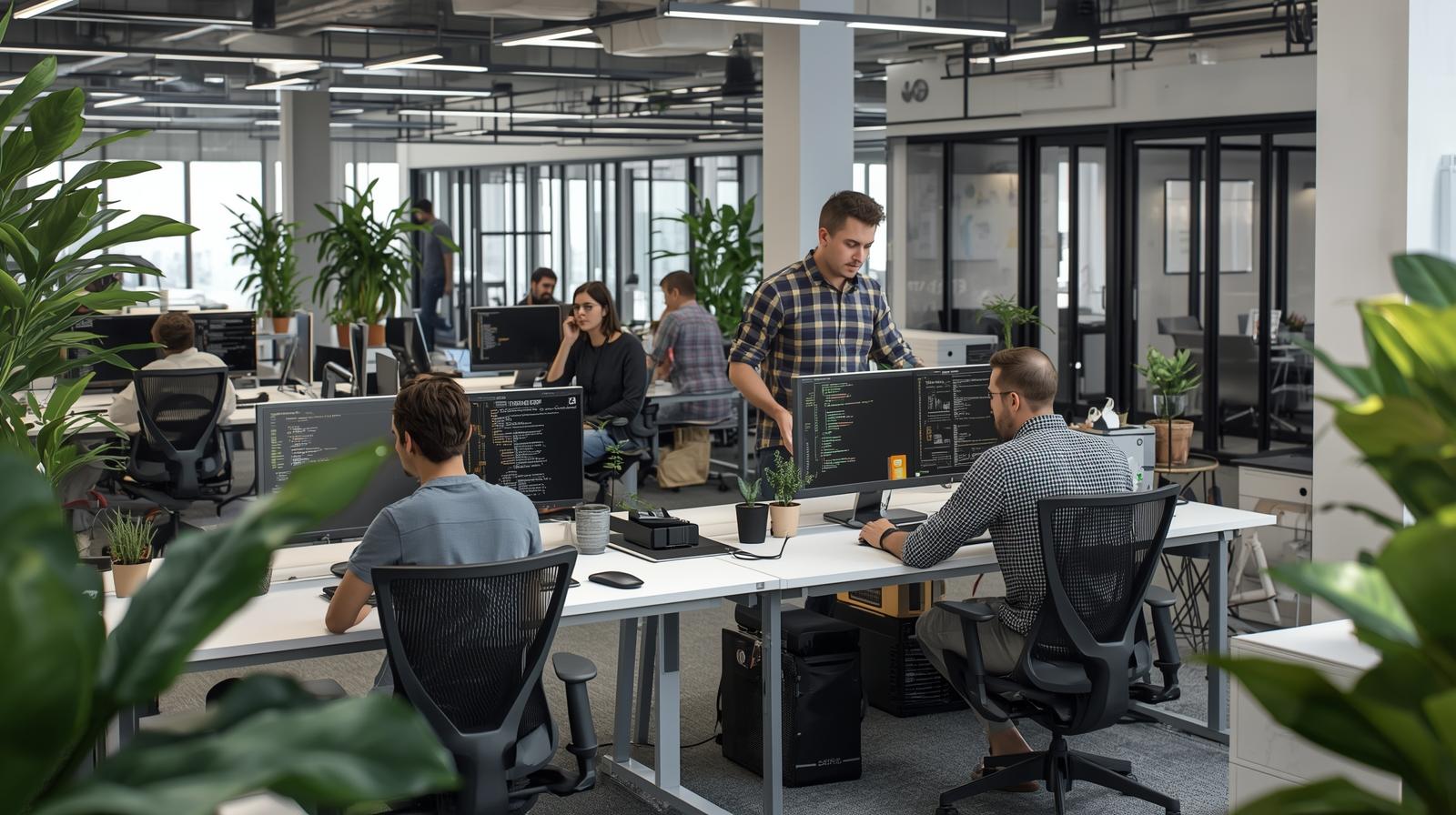 Rheinsystems Office Work Environment - Hybrid and On-site Positions